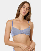 Womens Alba Rib Underwire Bikini Top