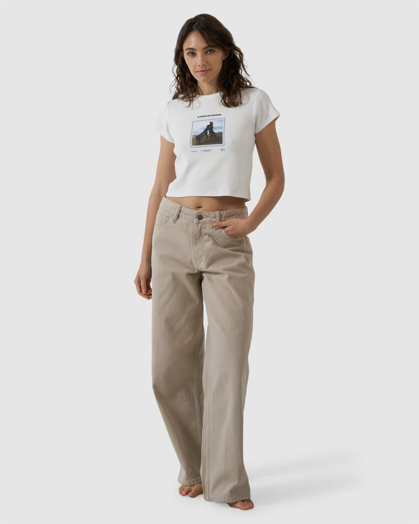 WOMENS IN ORDER AND DISORDER MINI T-SHIRT