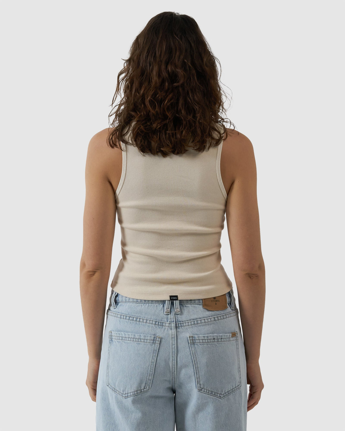 WOMENS THRILLS COORDINATES CURVE TANK TOP