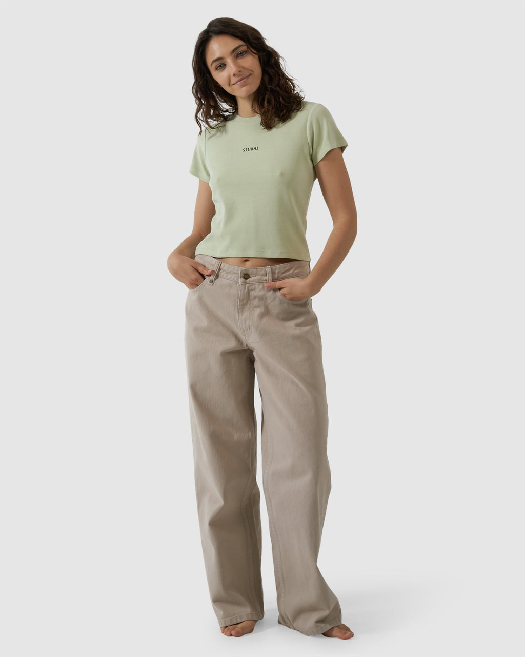 WOMENS MINIMAL THRILLS MINI T-SHIRT