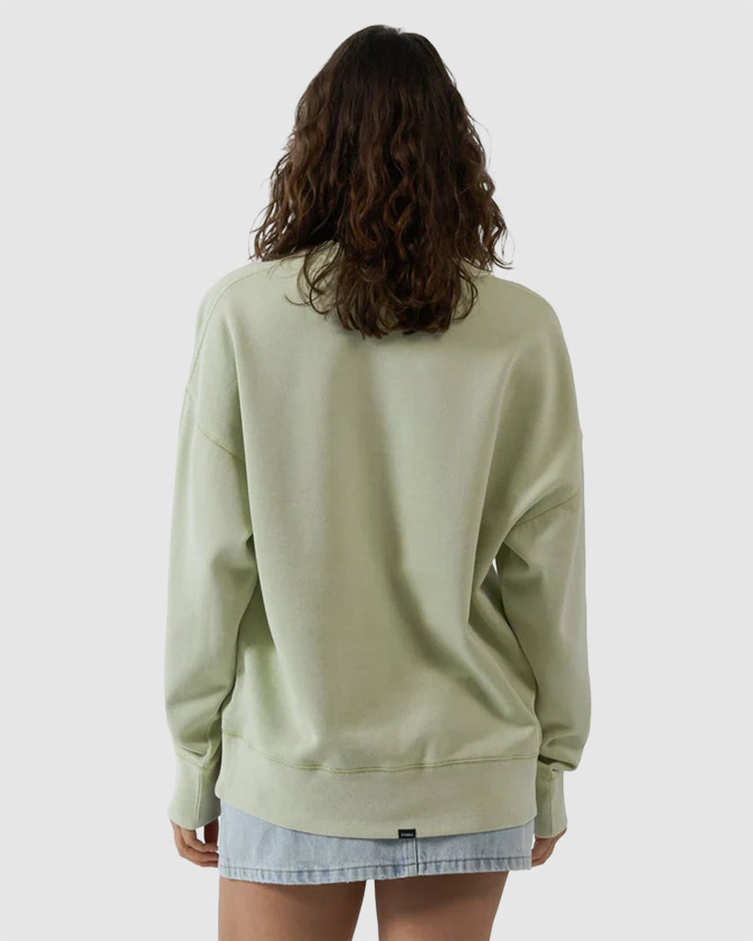 WOMENS MINIMAL THRILLS SLOUCH CREW