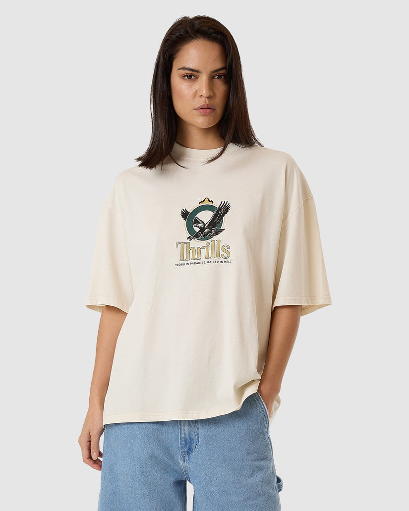 WOMENS ROYALTY OVERSIZED T-SHIRT