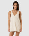 WOMENS KAI PANELLED MINI DRESS