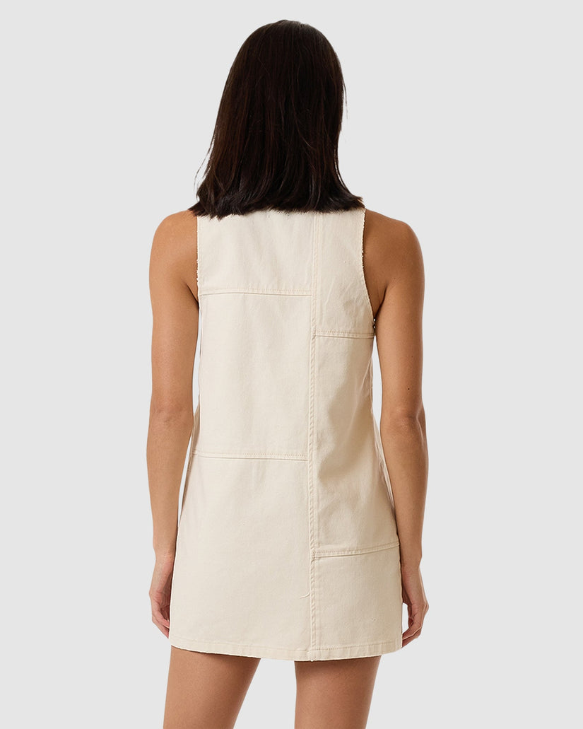 WOMENS KAI PANELLED MINI DRESS