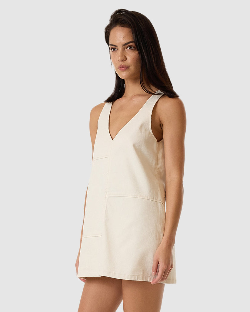 WOMENS KAI PANELLED MINI DRESS