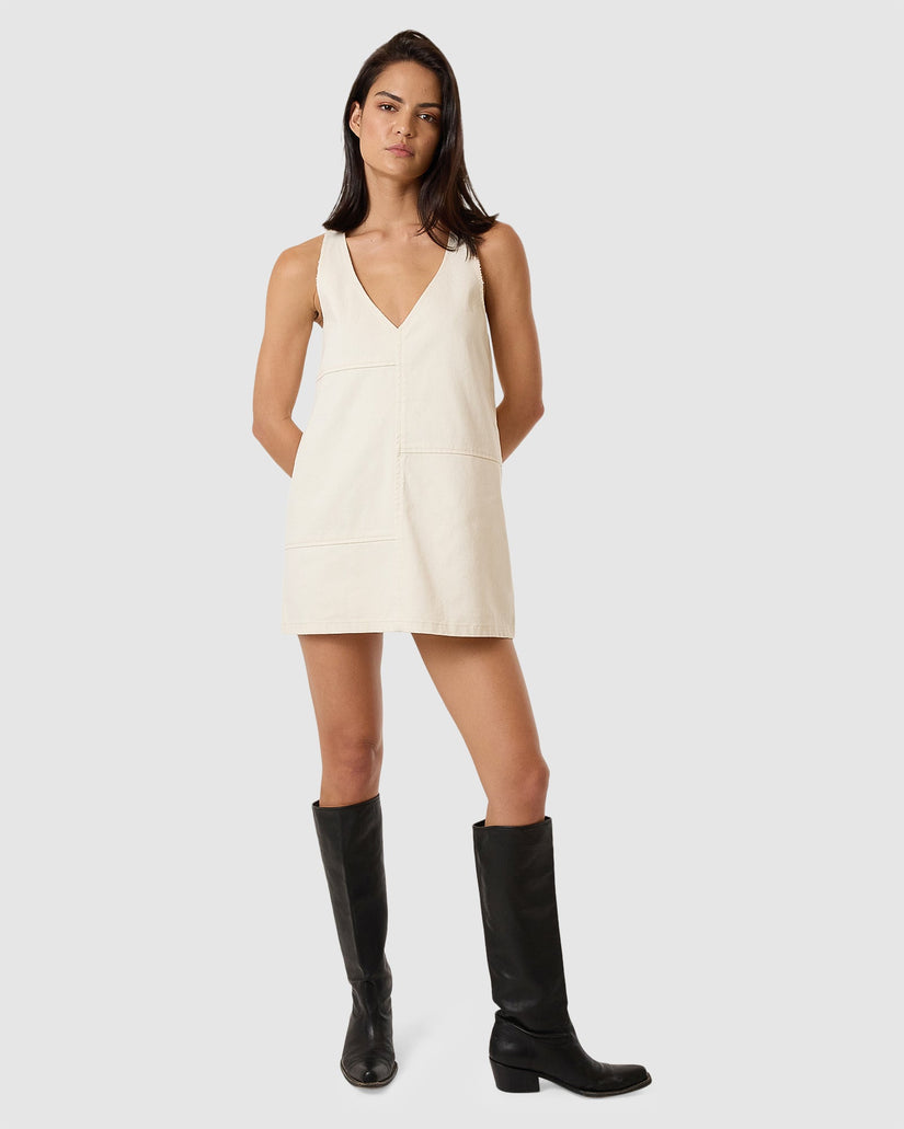 WOMENS KAI PANELLED MINI DRESS