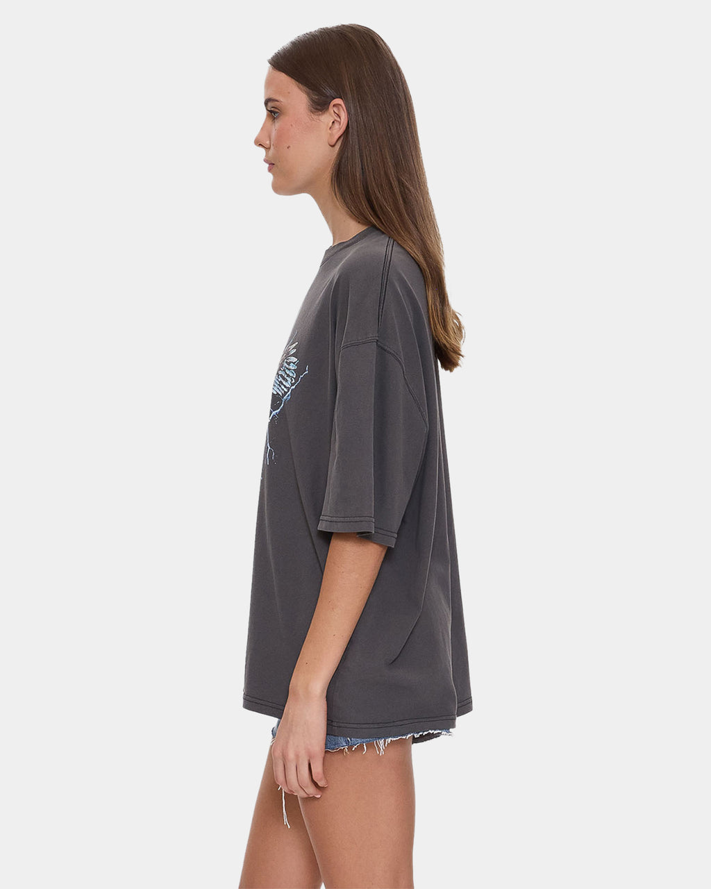 Womens Run For The Hills Oversized T-Shirt