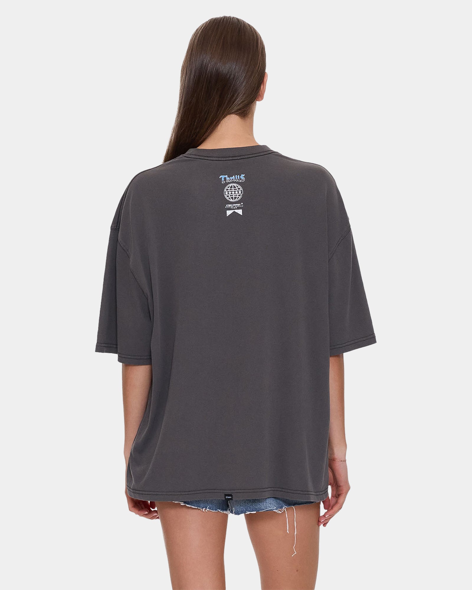 Womens Run For The Hills Oversized T-Shirt