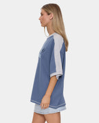 Womens Hot Shot Panelled Oversized T-Shirt