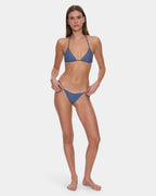Womens Living Easy Eyelet String Bikini Bottom