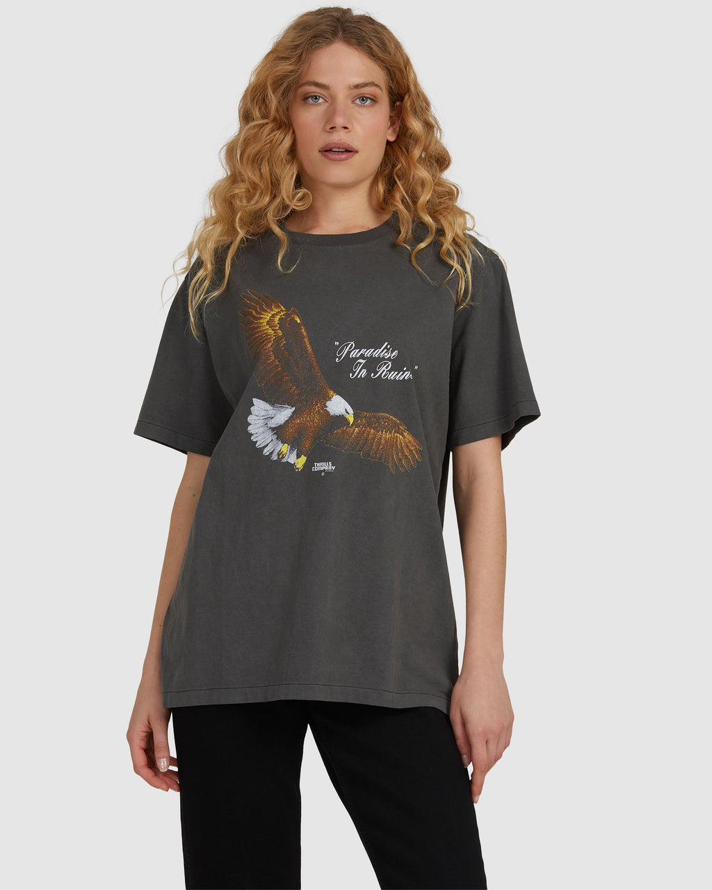 WOMENS NOT IN ARIZONA ANYMORE MERCH FIT T-SHIRT