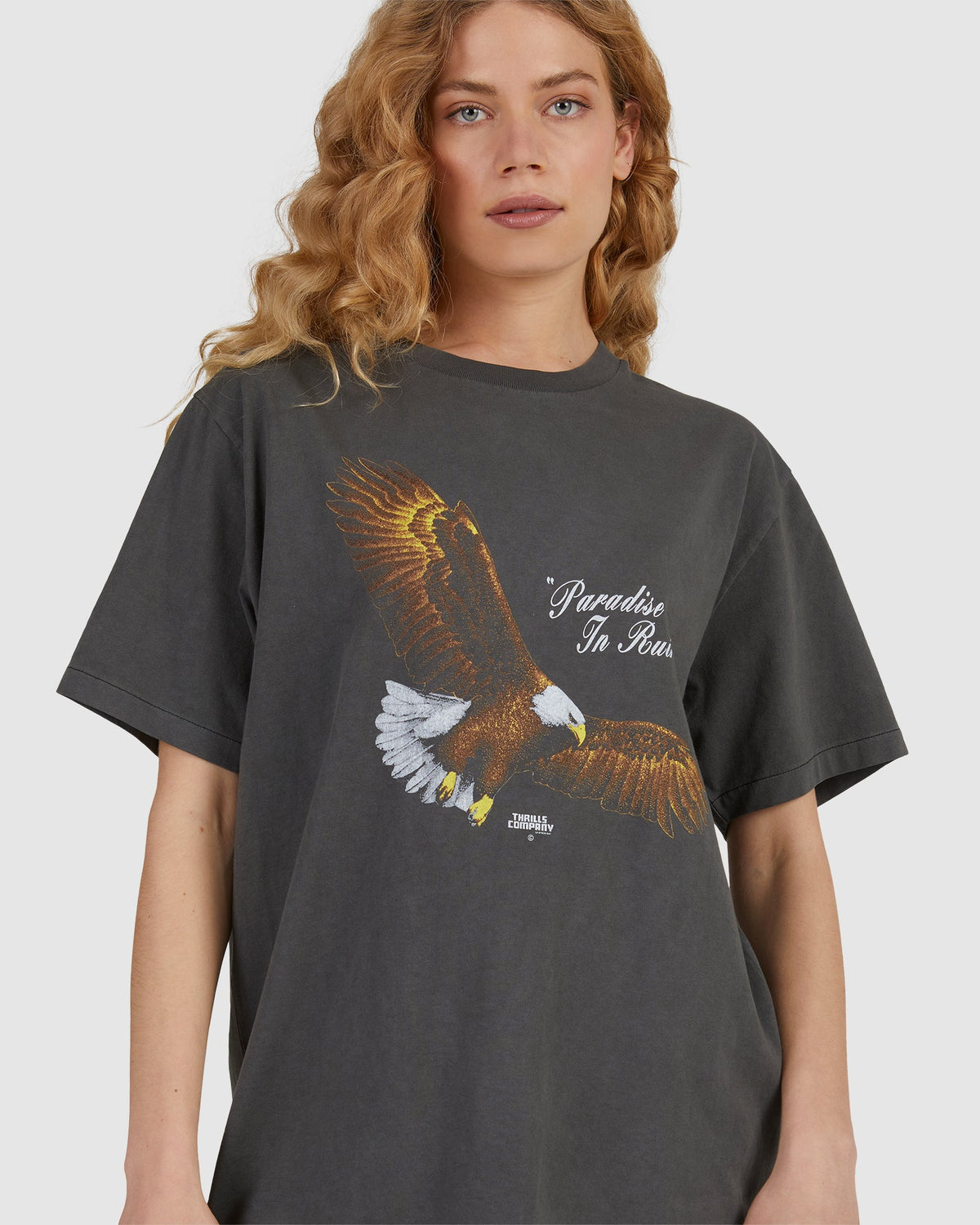 WOMENS NOT IN ARIZONA ANYMORE MERCH FIT T-SHIRT