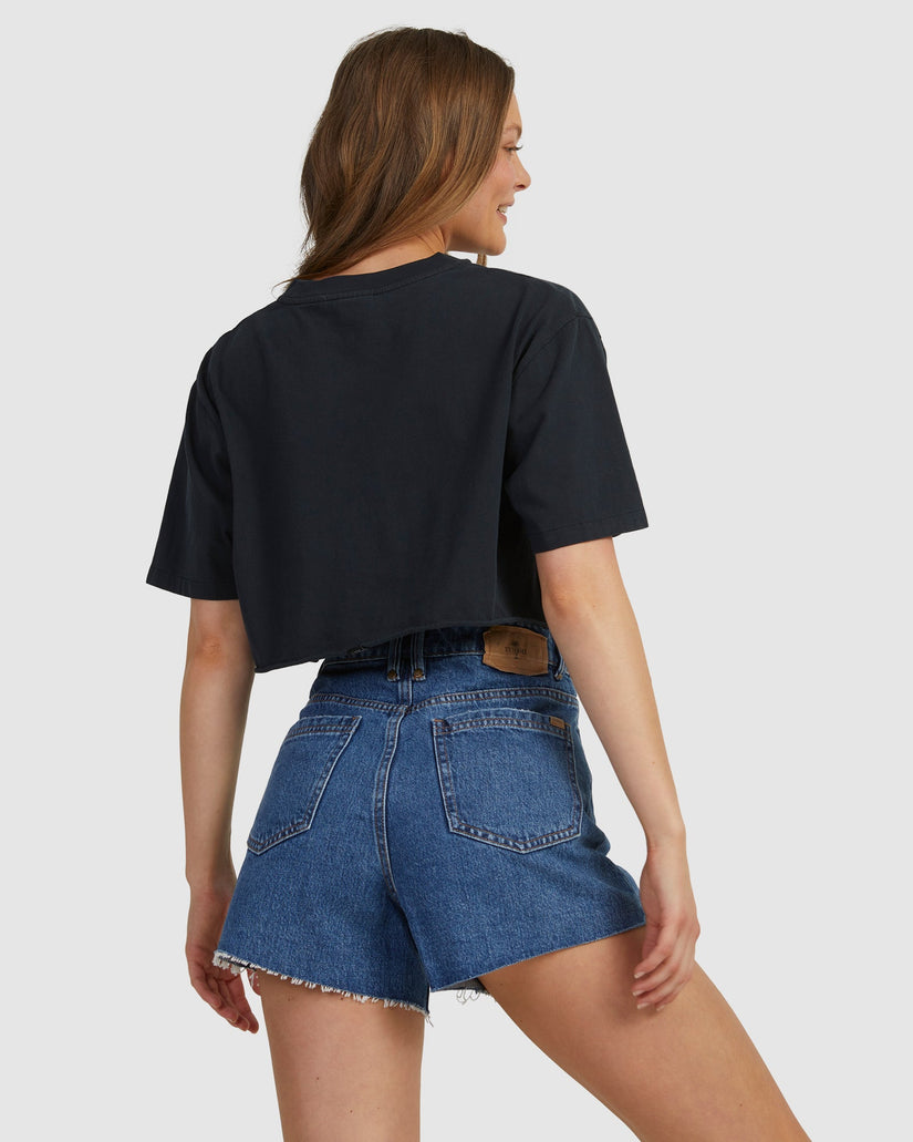 Womens Iron Eagle Merch Super Crop Top