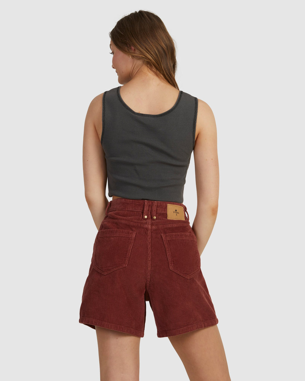 WOMENS KING OF THRILLS CROP RIB TANK TOP