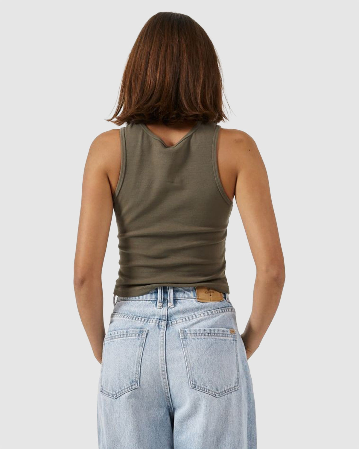 WOMENS THRILLS WORKWEAR CURVE TANK TOP