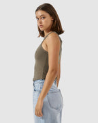 WOMENS THRILLS WORKWEAR CURVE TANK TOP