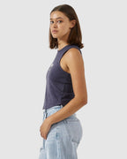 WOMENS WISHES COME TRUE HEMP CURVE TANK TOP