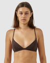WOMENS CASSIA FIXED TRIANGLE BIKINI TOP