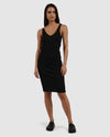 Womens Silvia Knit Midi Dress