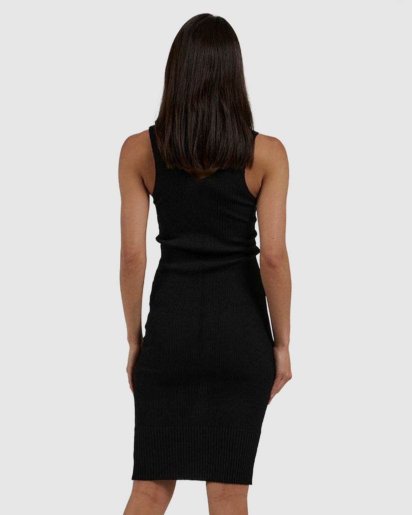 Womens Silvia Knit Midi Dress