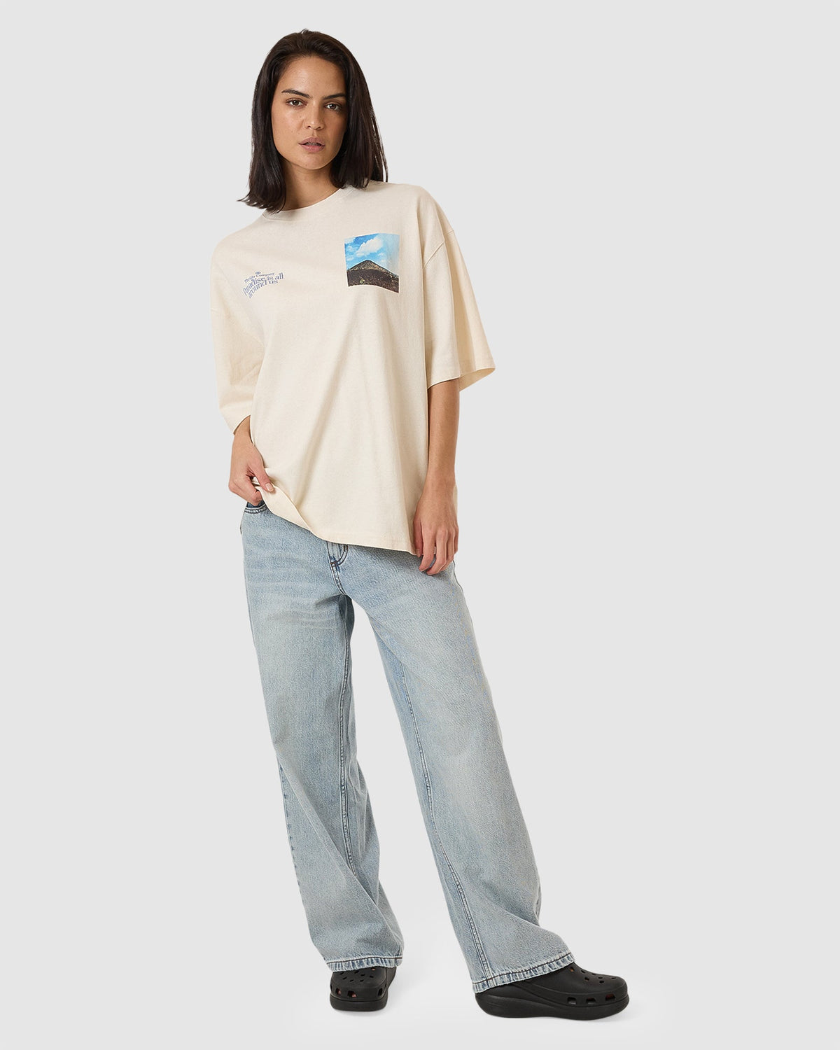 WOMENS INTEGRATION OVERSIZED T-SHIRT