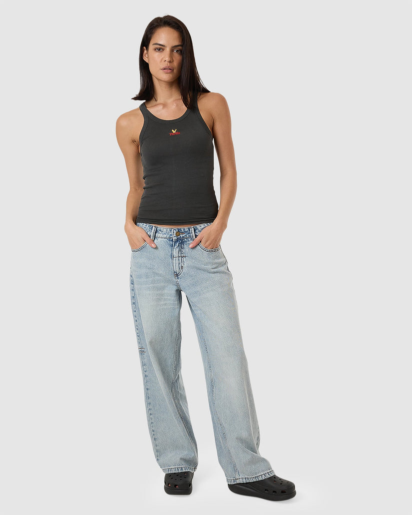 WOMENS NEVER STOP BASE TANK TOP