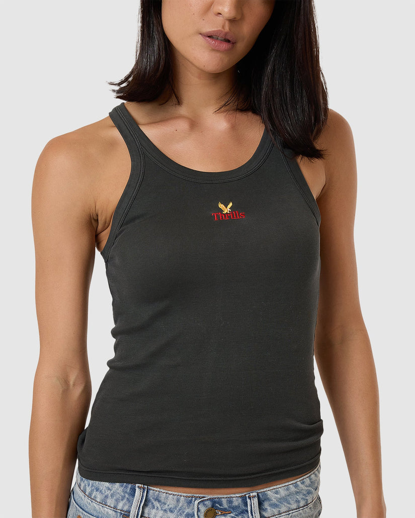 WOMENS NEVER STOP BASE TANK TOP