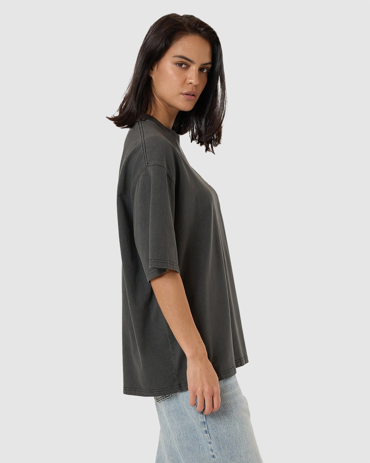 WOMENS NEVER STOP OVERSIZED T-SHIRT