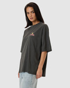 WOMENS NEVER STOP OVERSIZED T-SHIRT