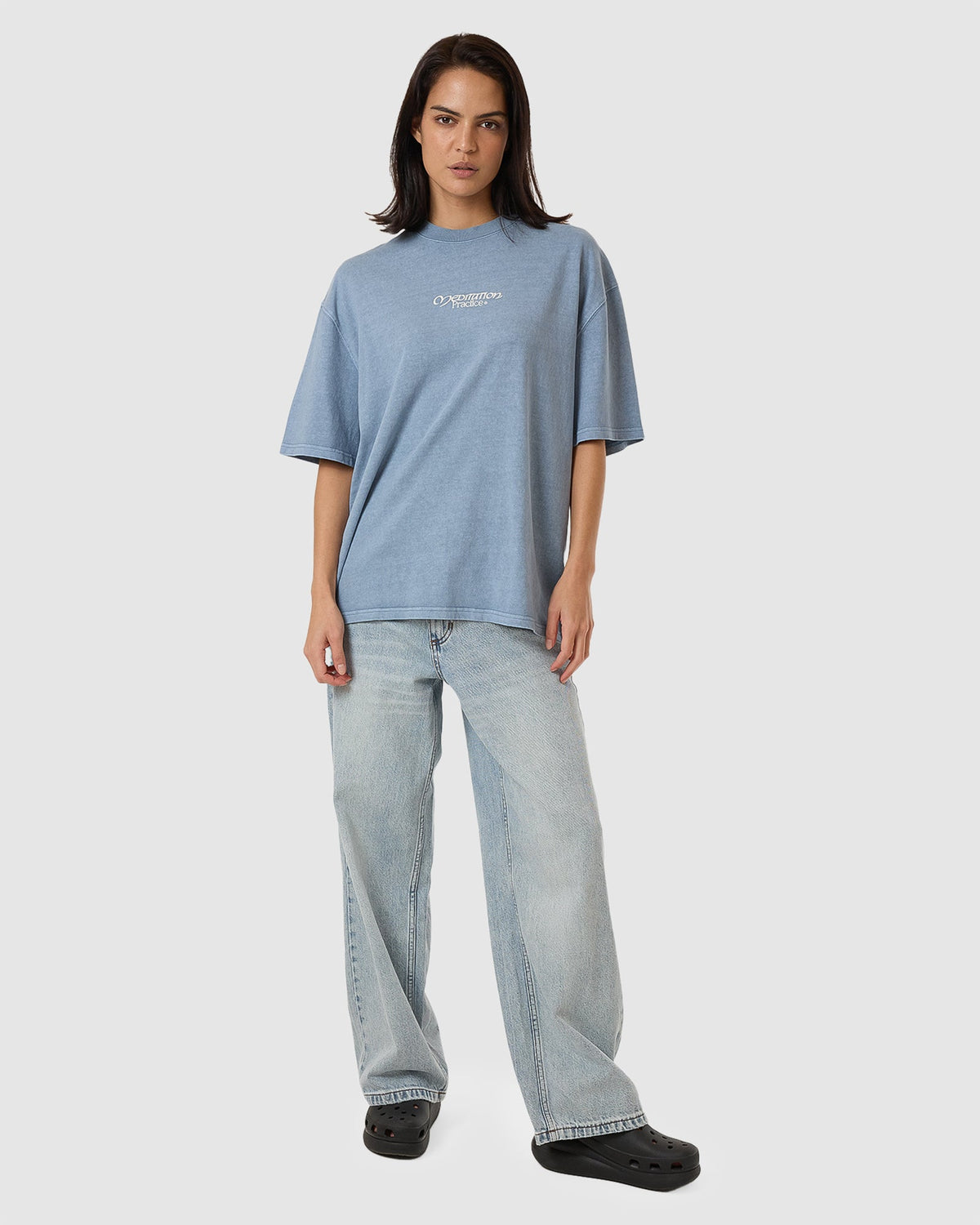 WOMENS MEDITATION PRACTICE OVERSIZED T-SHIRT
