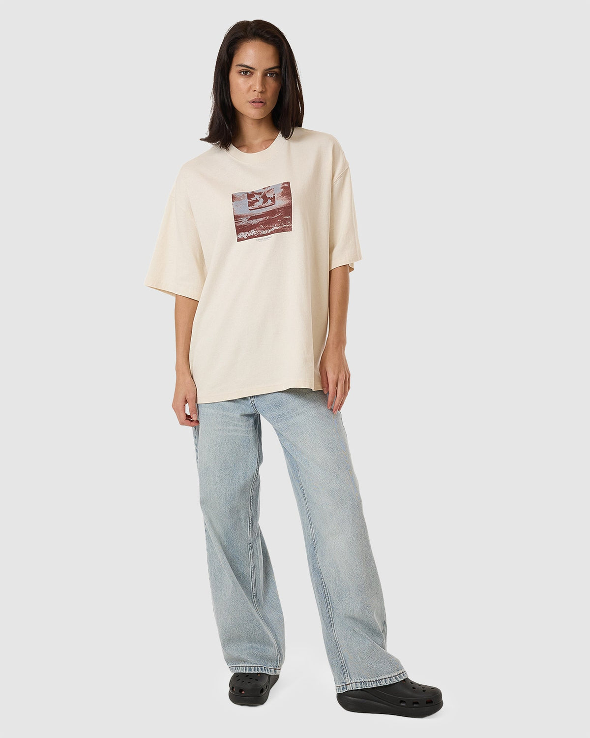 Womens Future Leap Oversized T-Shirt