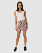 WOMENS GOOD TURN BIAS MINI SKIRT