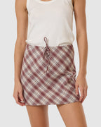 WOMENS GOOD TURN BIAS MINI SKIRT