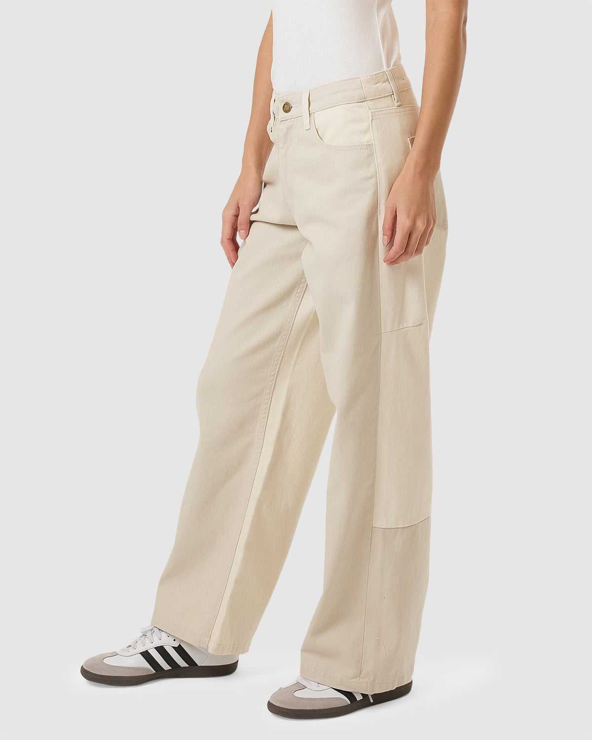 WOMENS PIECES BILLIE LOW DENIM JEANS