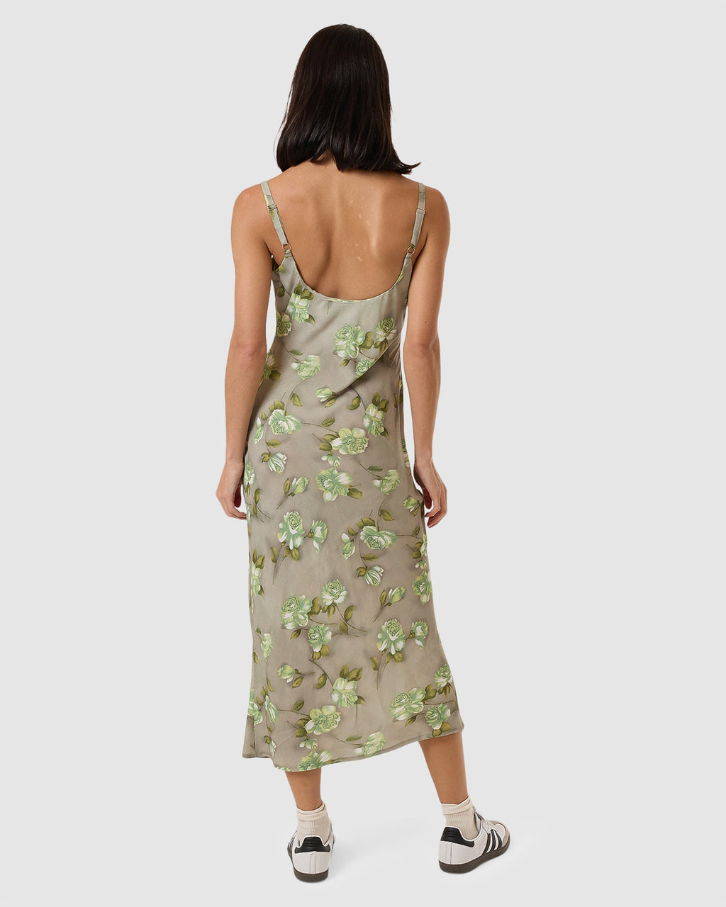 Womens Amoroso Bias Midi Dress