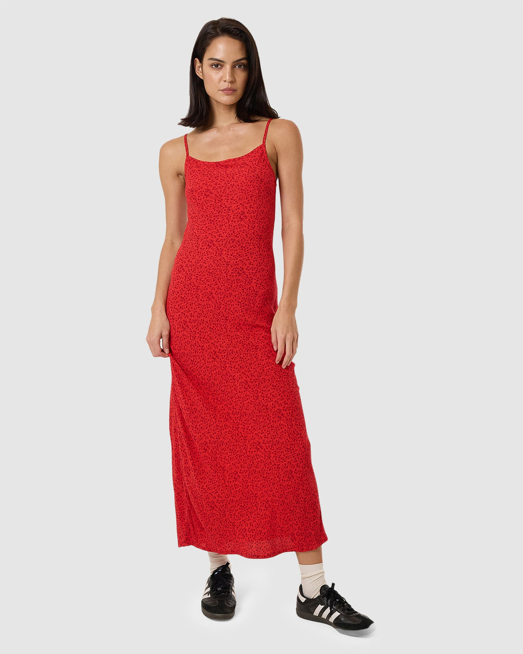 Womens Zinnia Bias Maxi Dress