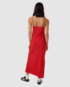 Womens Zinnia Bias Maxi Dress