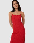 Womens Zinnia Bias Maxi Dress