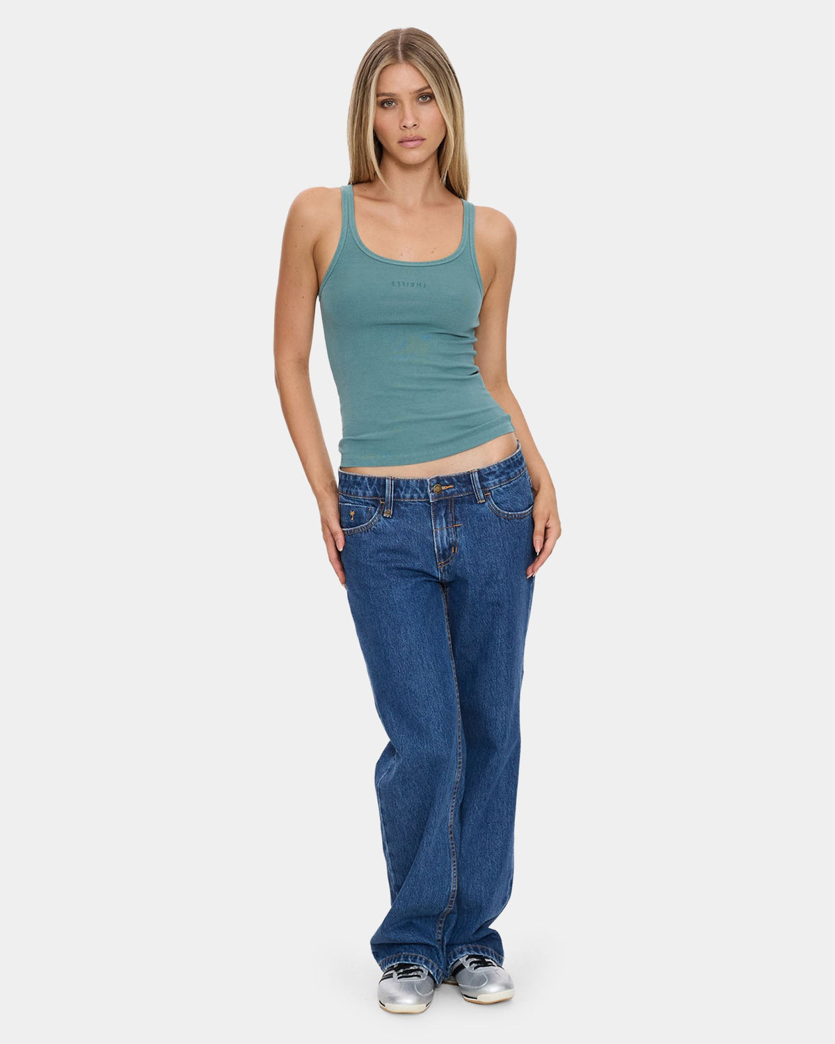 Womens Minimal Thrills Scoop Tank Top