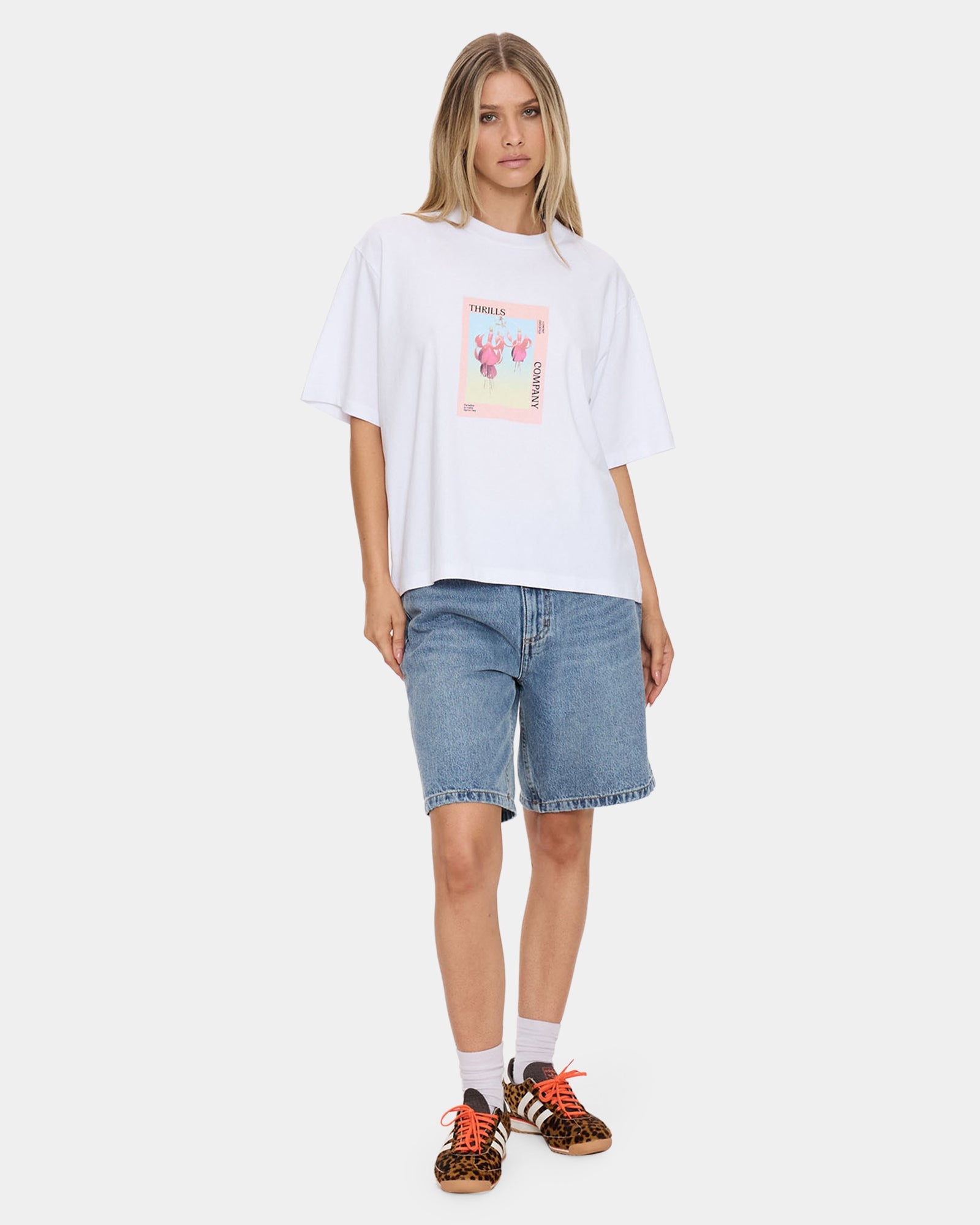 Womens nature Of Illusion Square T-Shirt