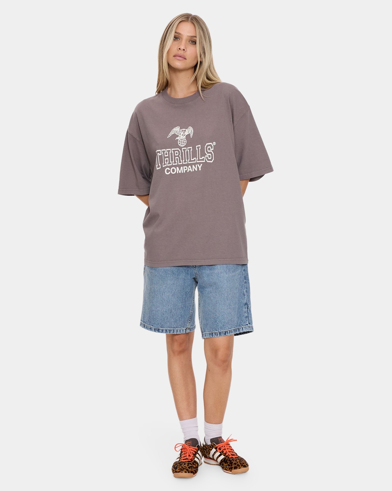 Womens Break Point Oversized T-Shirt