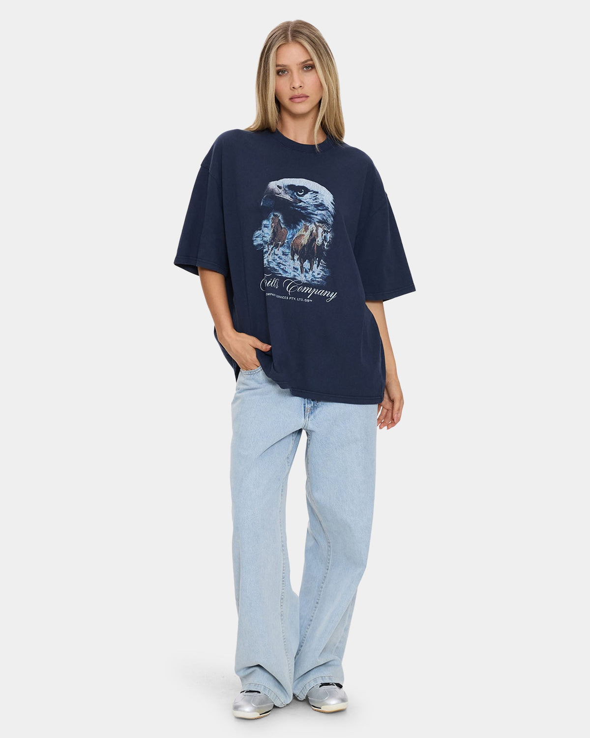 Womens Superior Power Oversized T-Shirt