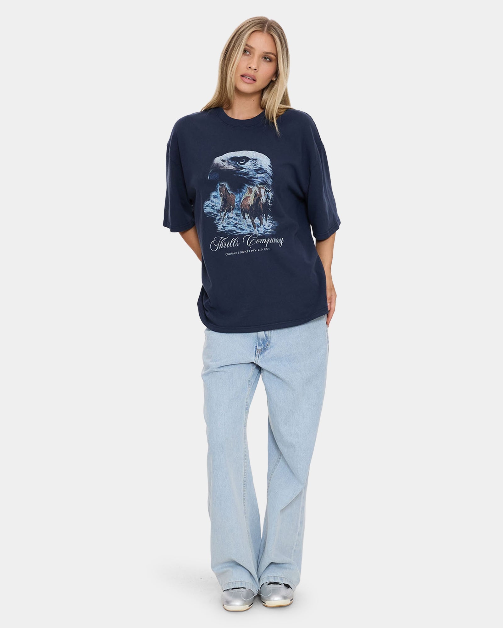 Womens Superior Power Oversized T-Shirt