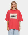 Womens Metal And Dust Oversized T-Shirt