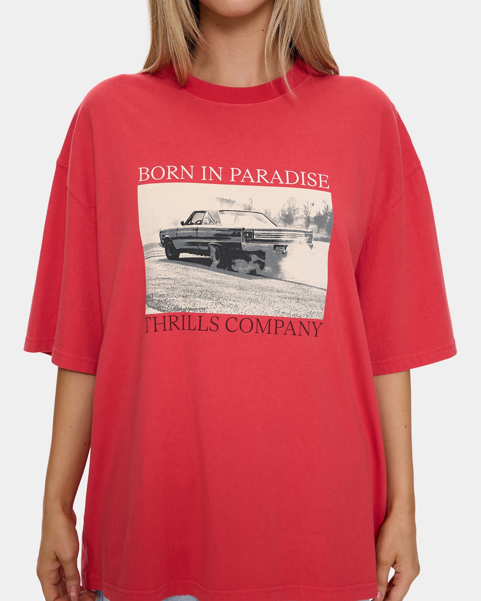 Womens Metal And Dust Oversized T-Shirt