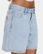 Womens Billie Low Rise Baggy Denim Shorts