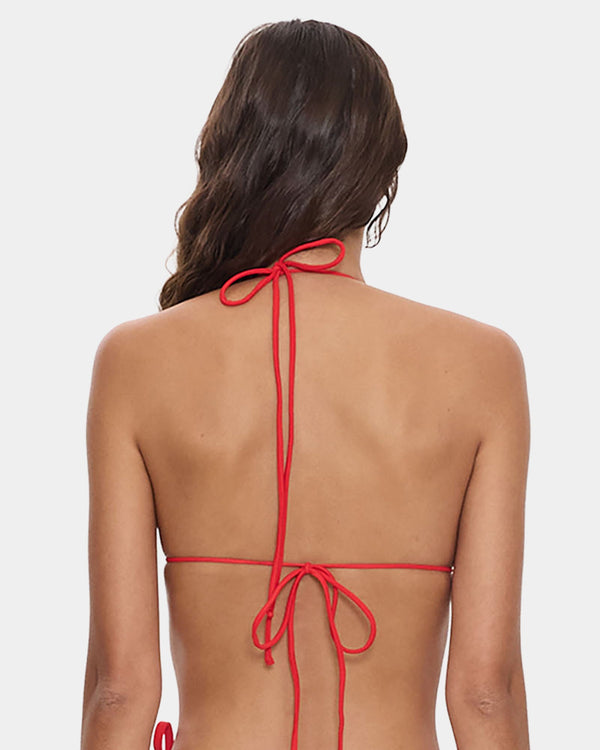 Womens Flash back String Bikini Top