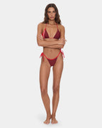 Womens Flash back String Bikini Top
