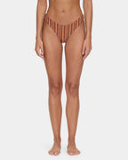 Womens Aftersun Stripe Classic Bikini Bottom