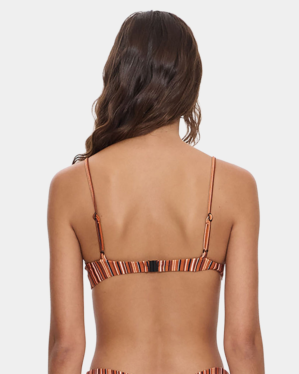Womens Aftersun Stripe Underwire Bikini Top